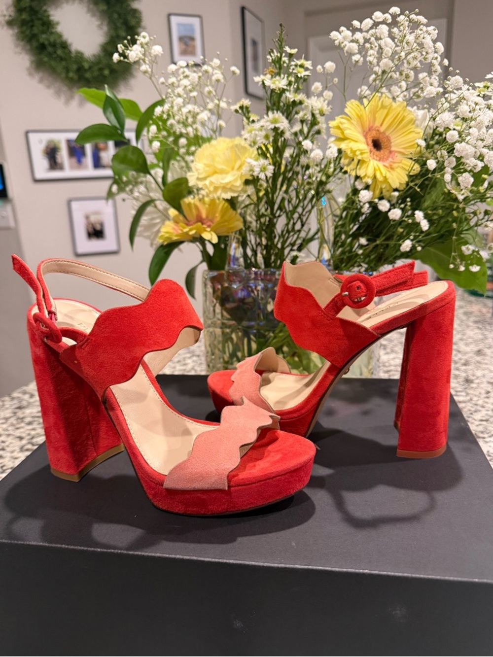 Pelle Moda Suede Heels